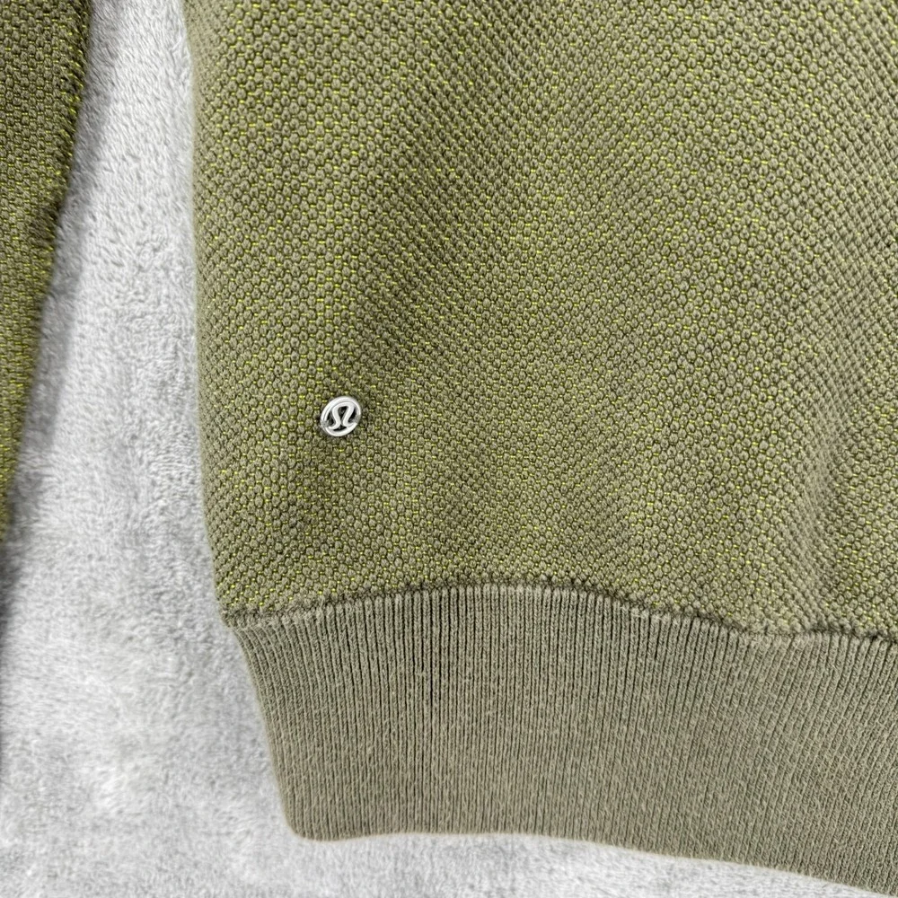 Lululemon Sweater Womens Size S Post Savasana Fatigue Green Antidote Reversible